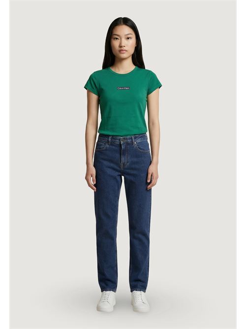 placed institutional baby tee CALVIN KLEIN JEANS | LV047F842GL4G
